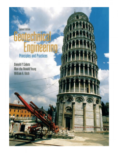 Geotechnical Engineering Principles and Practices Donald Coduto PDF
